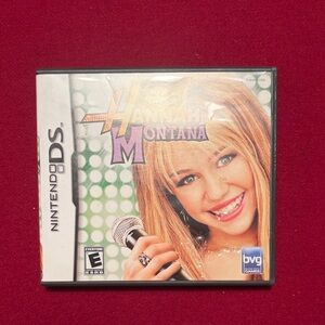 Nintendo DS Hannah Montana Game - White and Pink